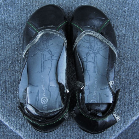 J-41 Sevilla‎ Women Clog Shoes Black Synthetic Slip On Size 6.5 Medium - Picture 7 of 10